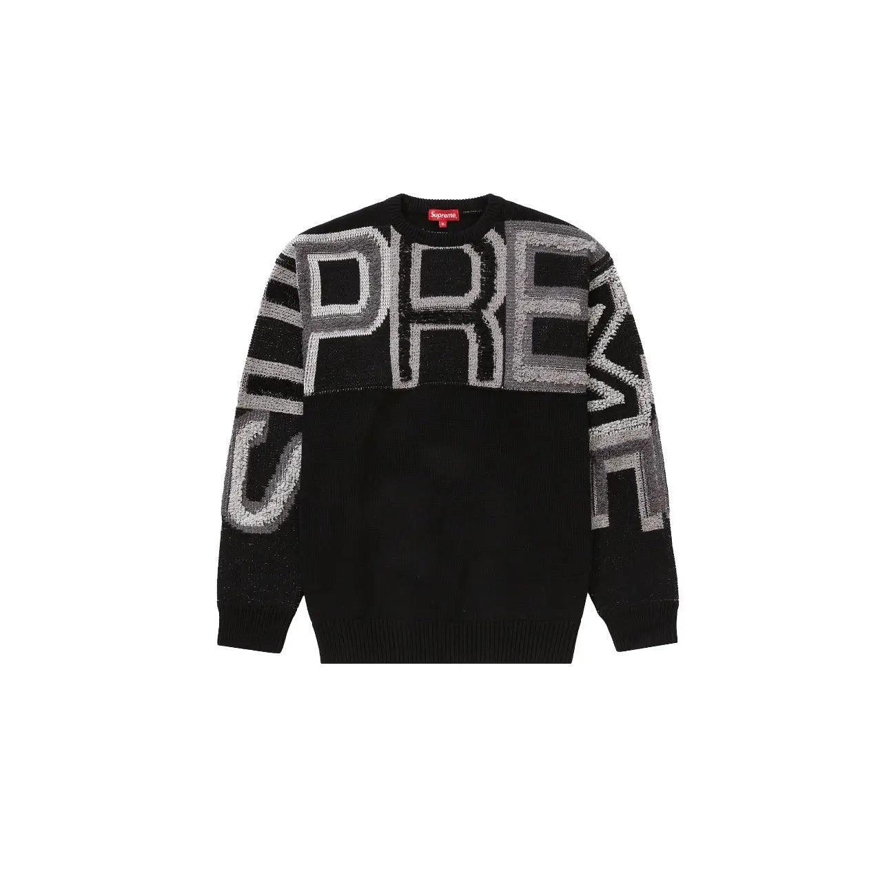 Pull Chenille S Logo coloris Noir - REIMÉ