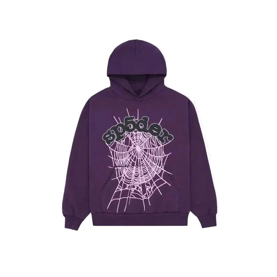 Sweat à Capuche Sp5der coloris Violet - REIMÉ