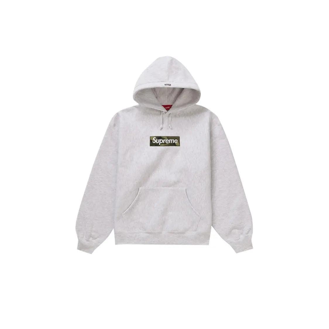 Sweat à Capuche Box Logo automne-hiver 2023 gris - REIMÉ