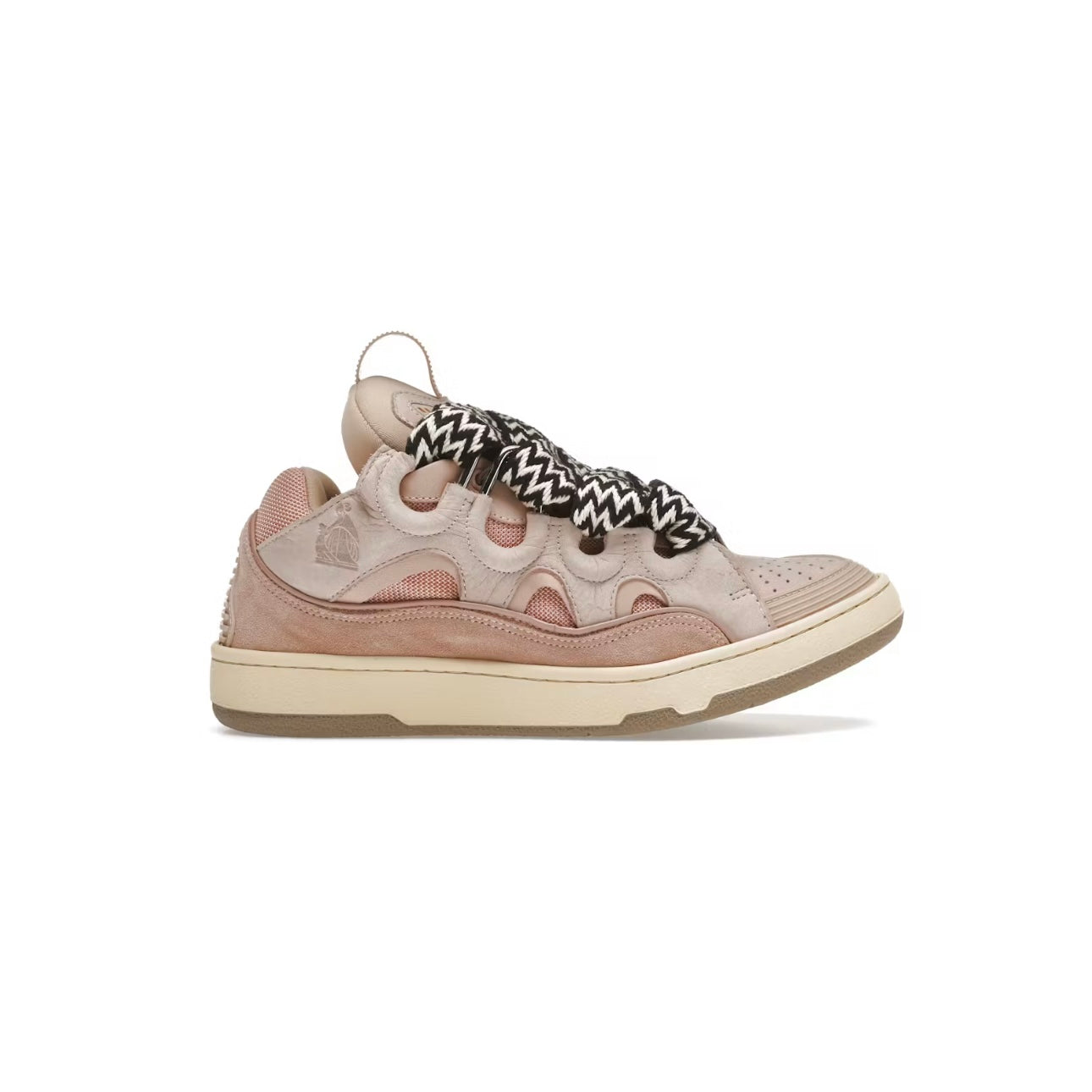 Sneakers Curb Cuir Rose