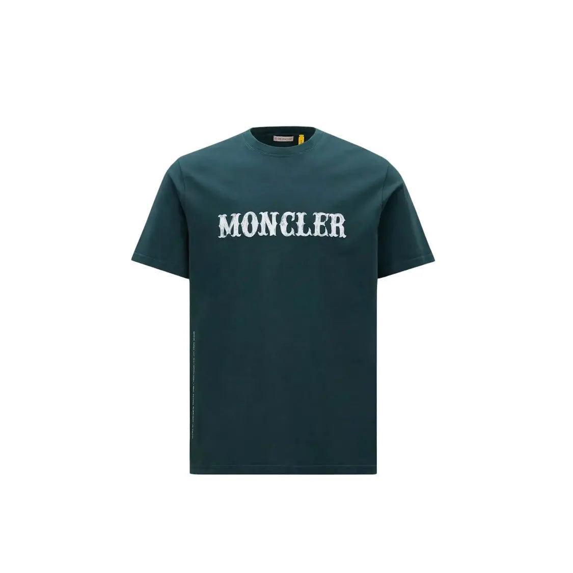 T-shirt en coton épais vert forêt (S) - REIMÉ