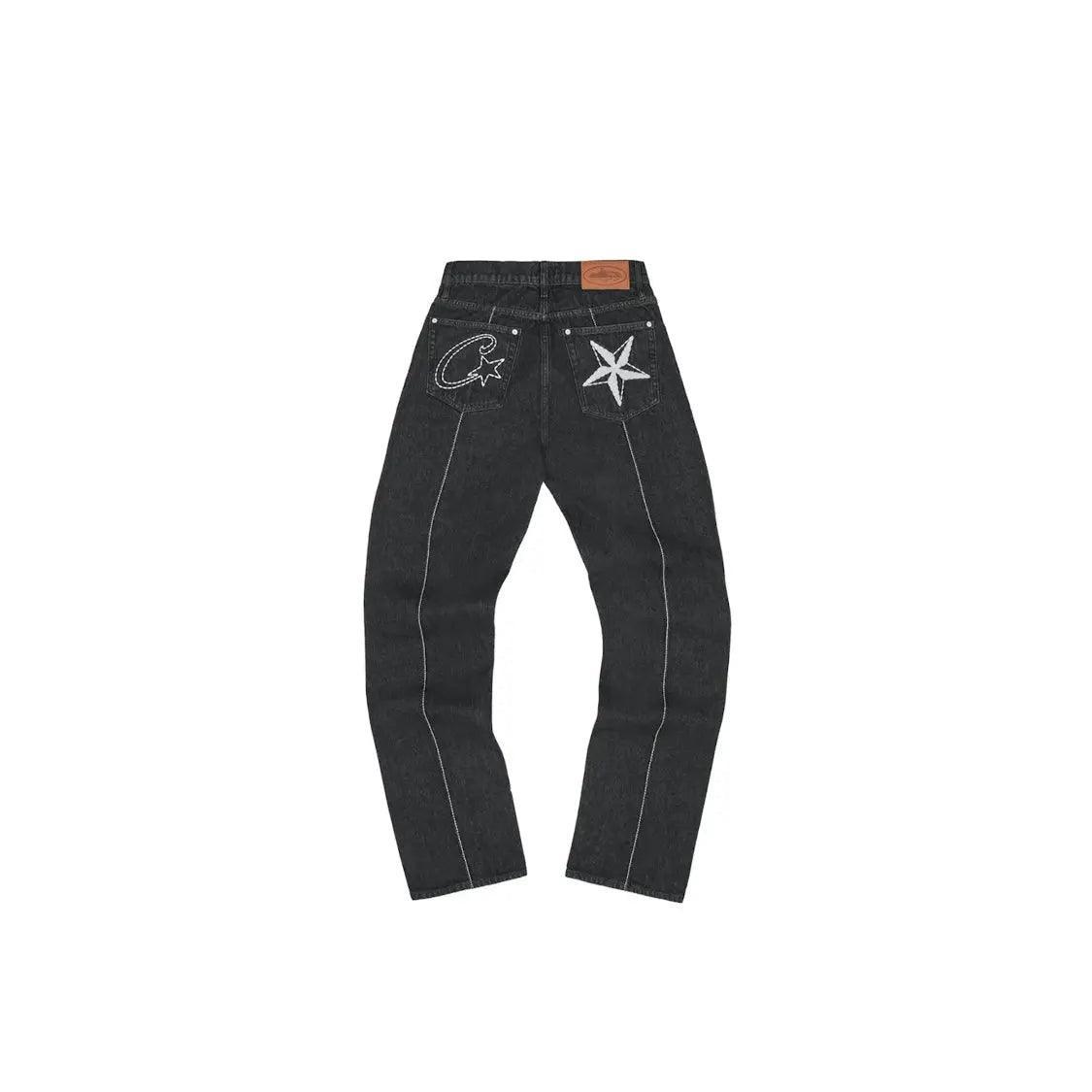 Jean CRTZ C-Star Stitch-Down Denim coloris Noir - REIMÉ