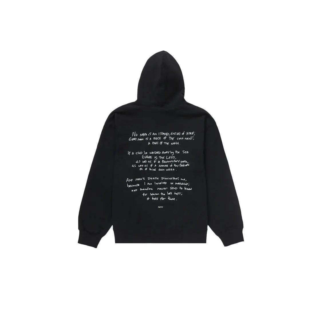 Sweat à Capuche Rules The World Hoodie coloris Noir - REIMÉ