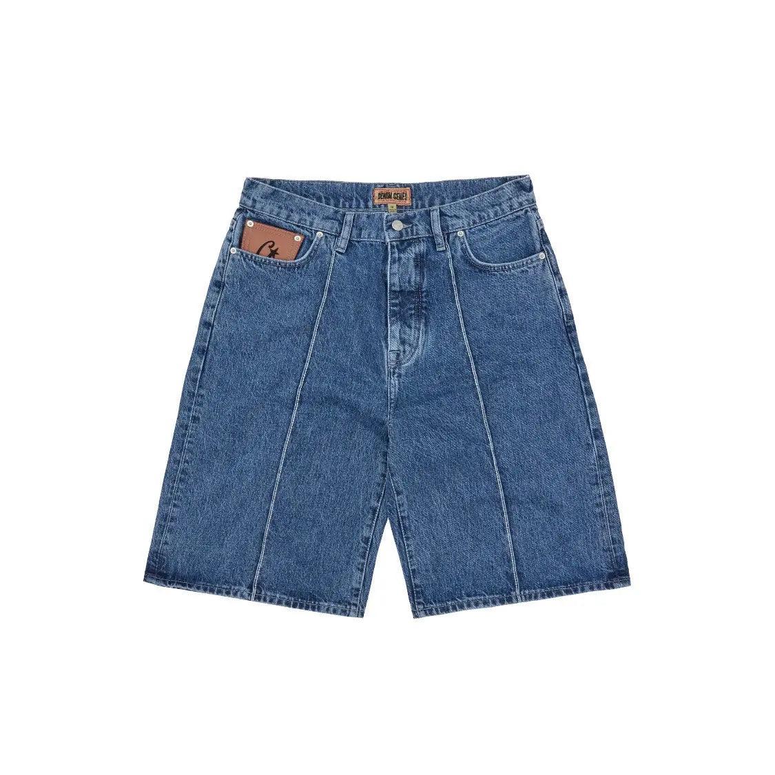 Short en Jean C-Star Denim coloris bleu délavé - REIMÉ