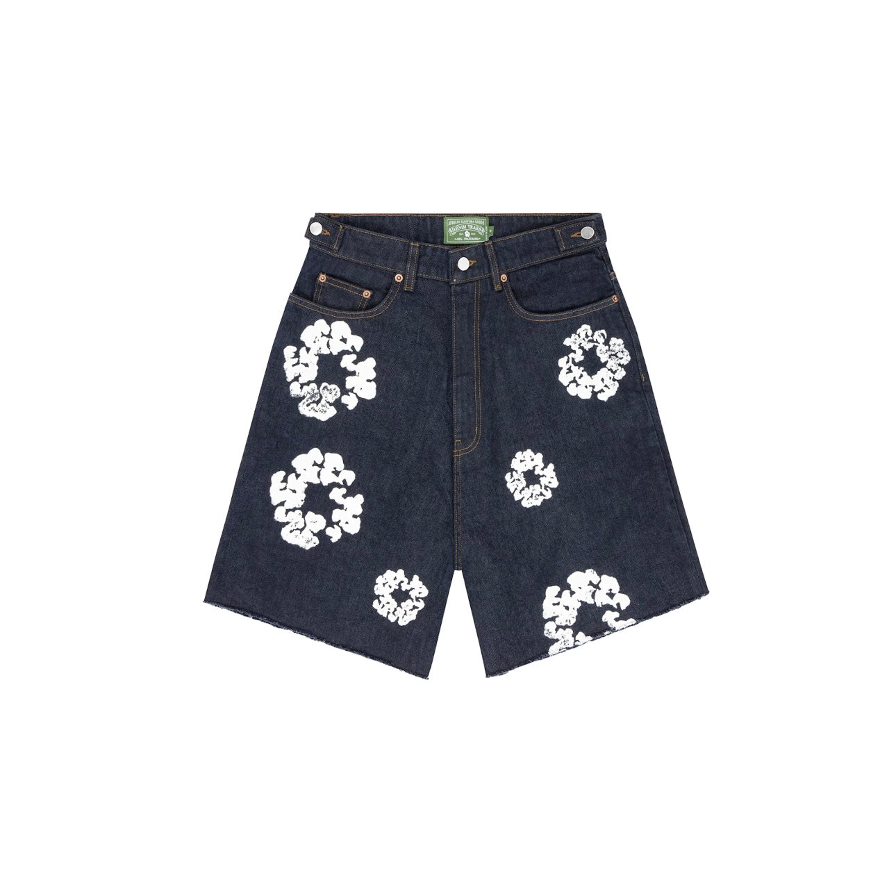 Short en Jean Denim The Cotton Wreath coloris Brut