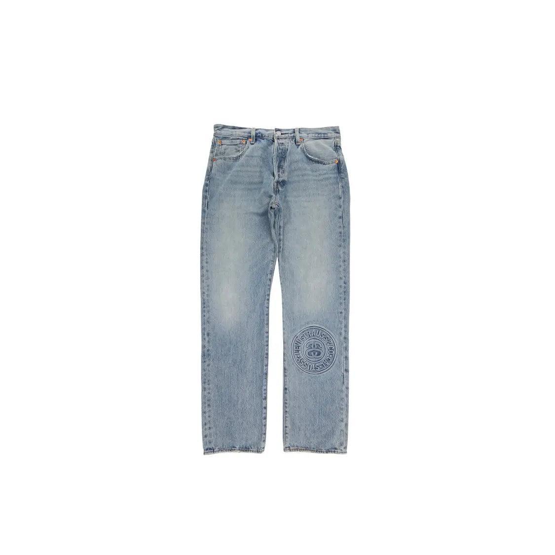 Jean Embossed 501 coloris rugged blue - REIMÉ