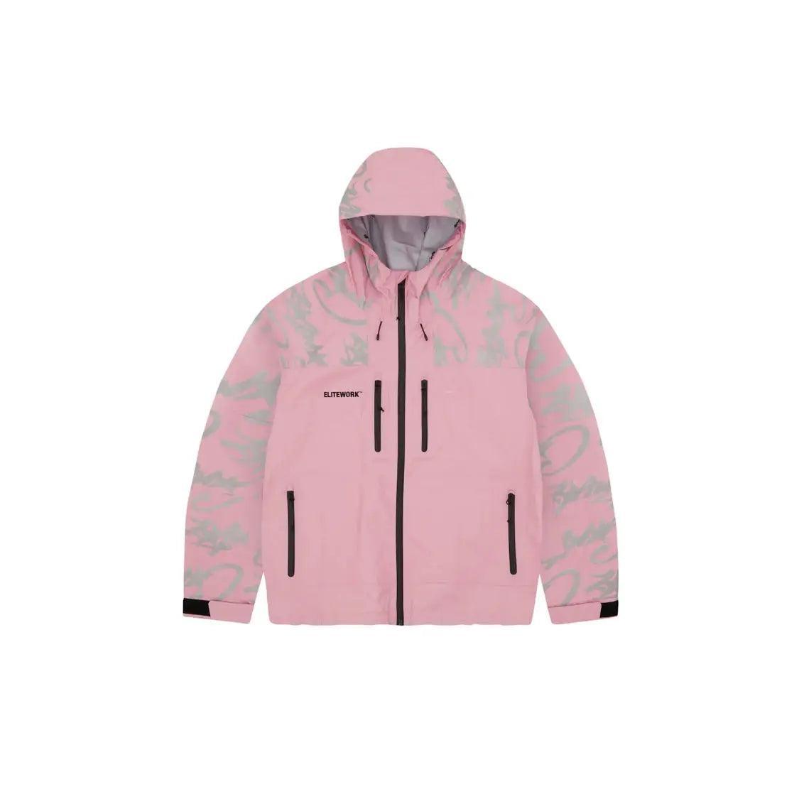 Veste Elitework Waterproof Shell Jacket coloris rose - REIMÉ