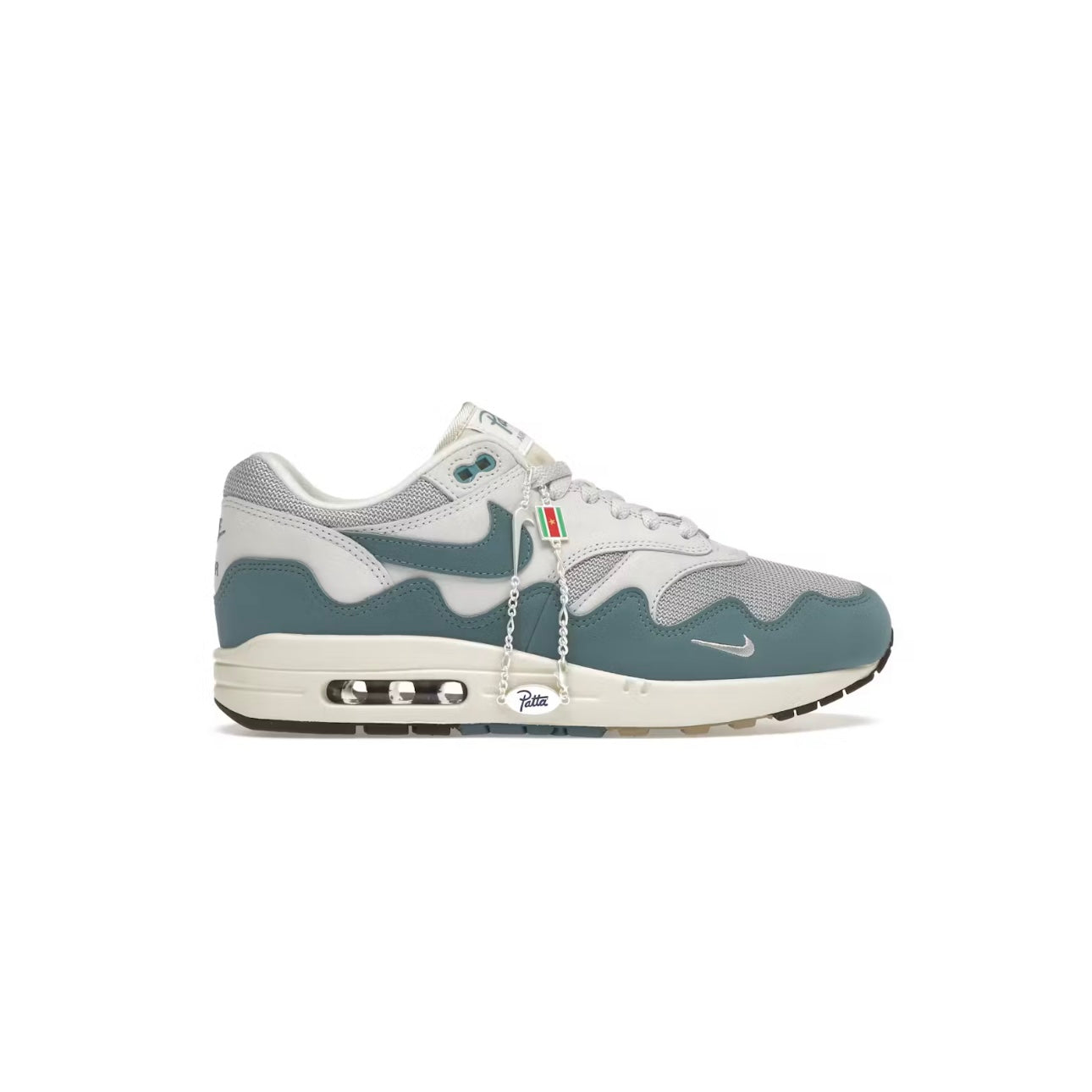 Air Max 1 Waves coloris Turquoise avec Bracelet