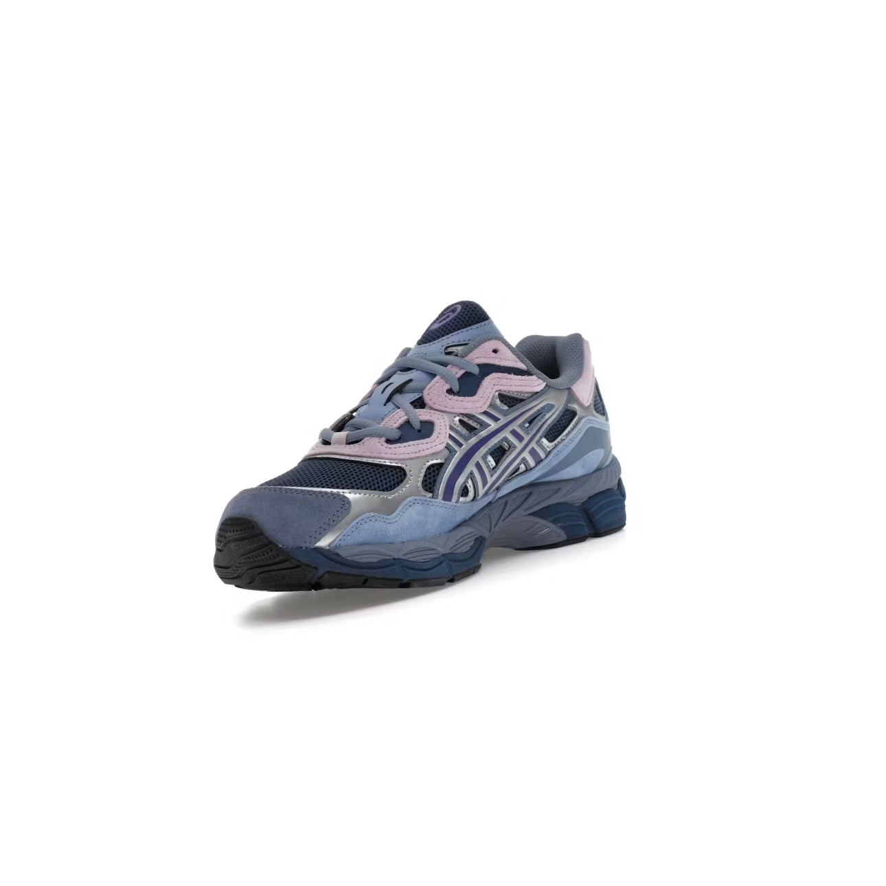 Sneakers Gel-NYC Bleu Rose Argenté