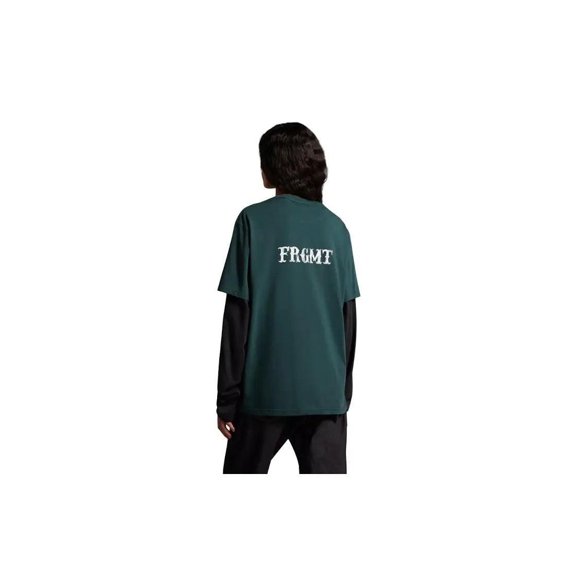 T-shirt en coton épais vert forêt (S) - REIMÉ