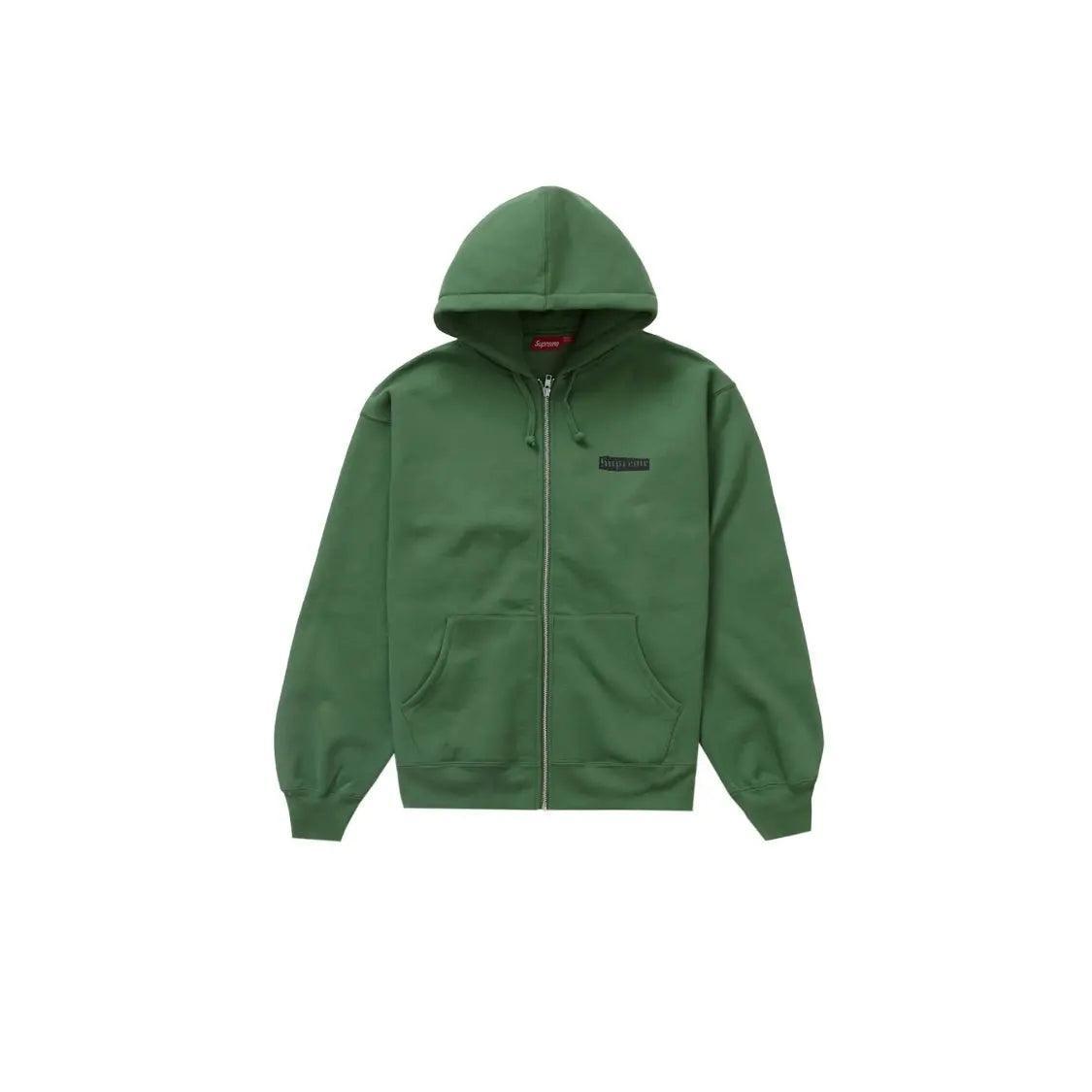 Veste Zipé Spread Hooded Sweatshirt coloris Olive sombre - REIMÉ