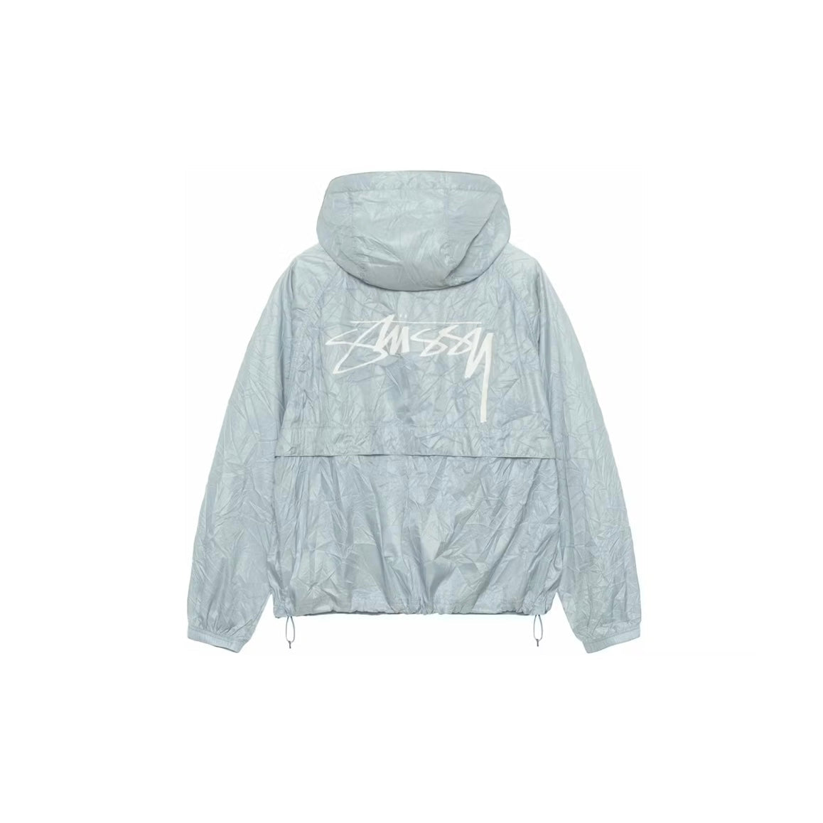 Veste de plage en Nylon Froissé coloris Bleu Ardoise