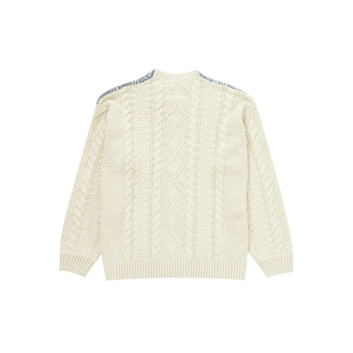 Pull en tricot Kurt Cobain Blanc - REIMÉ