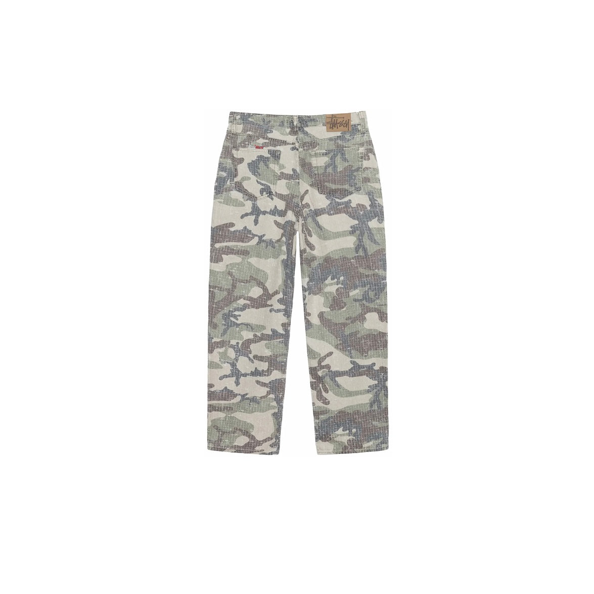 Jean Big Ol’ Camouflage Toile Woodland Crème et Gris - REIMÉ