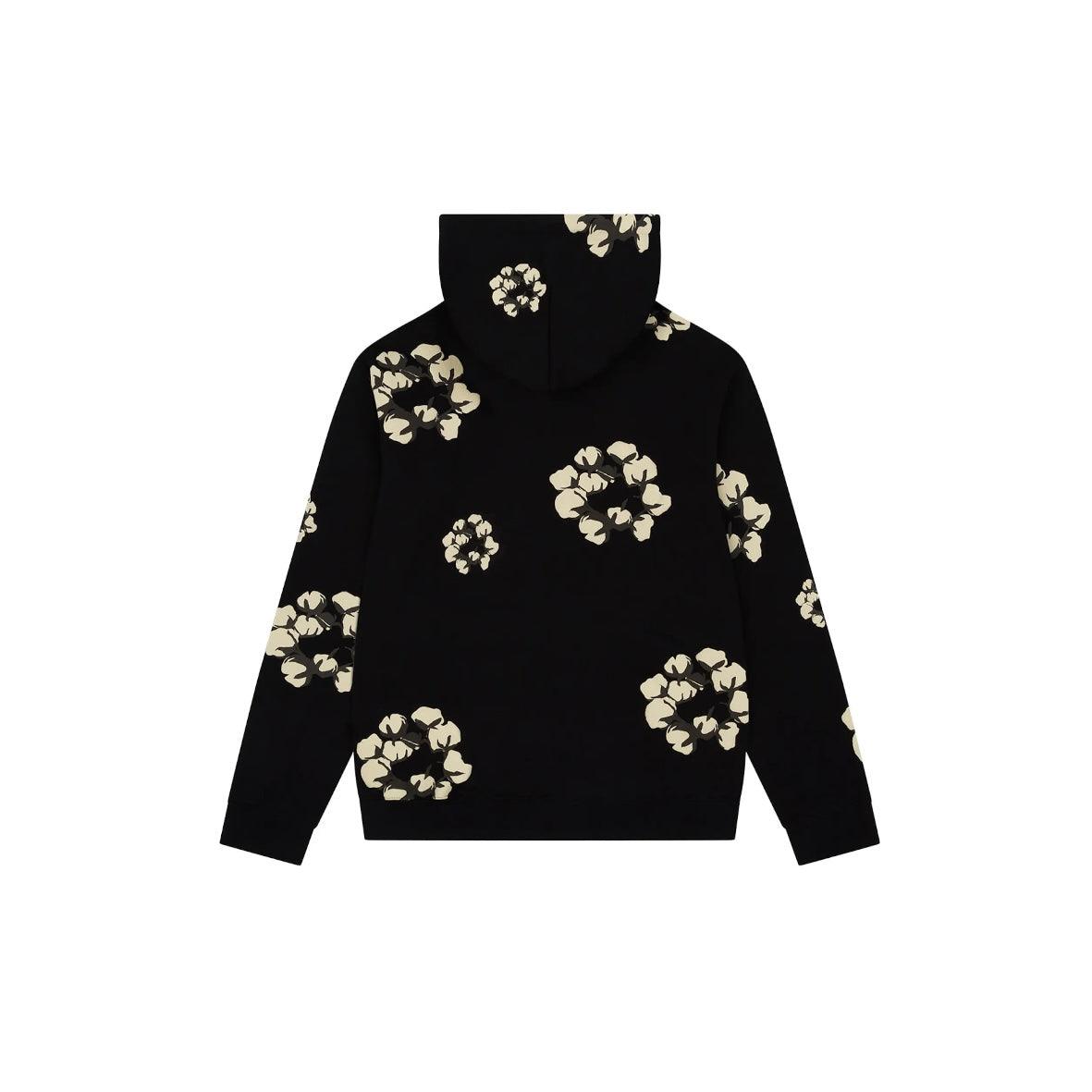 Sweat à Capuche CPFM Cotton Wreath Noir - REIMÉ