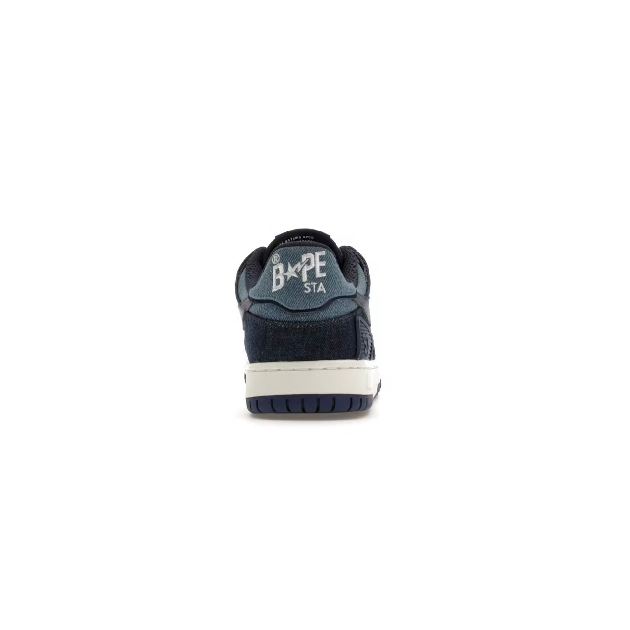 Sneaker Ape Sk8 Sta Indigo en Denim - REIMÉ