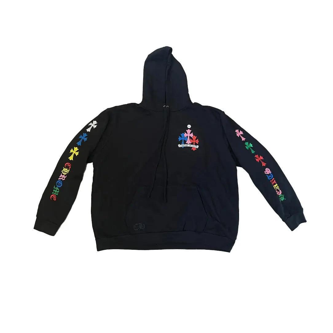 Hoodie à Capuche épais Multicolore Cross coloris noir - REIMÉ