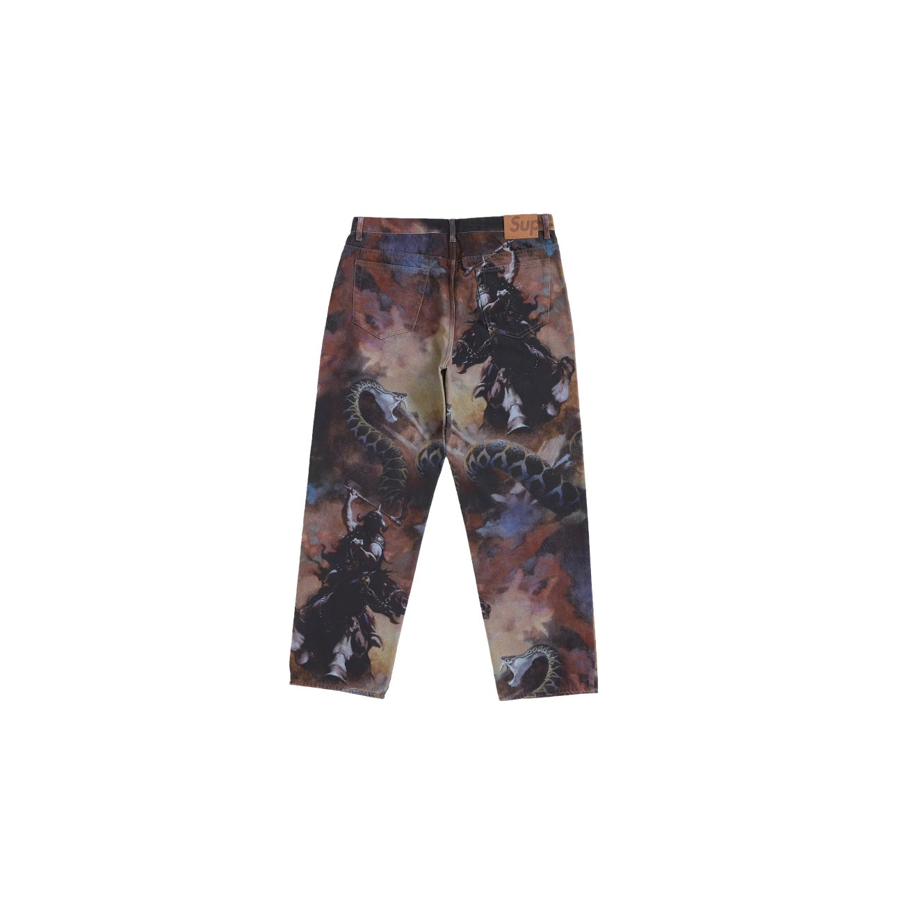 Jean Frazetta Loose Fit Baggy Denim - REIMÉ