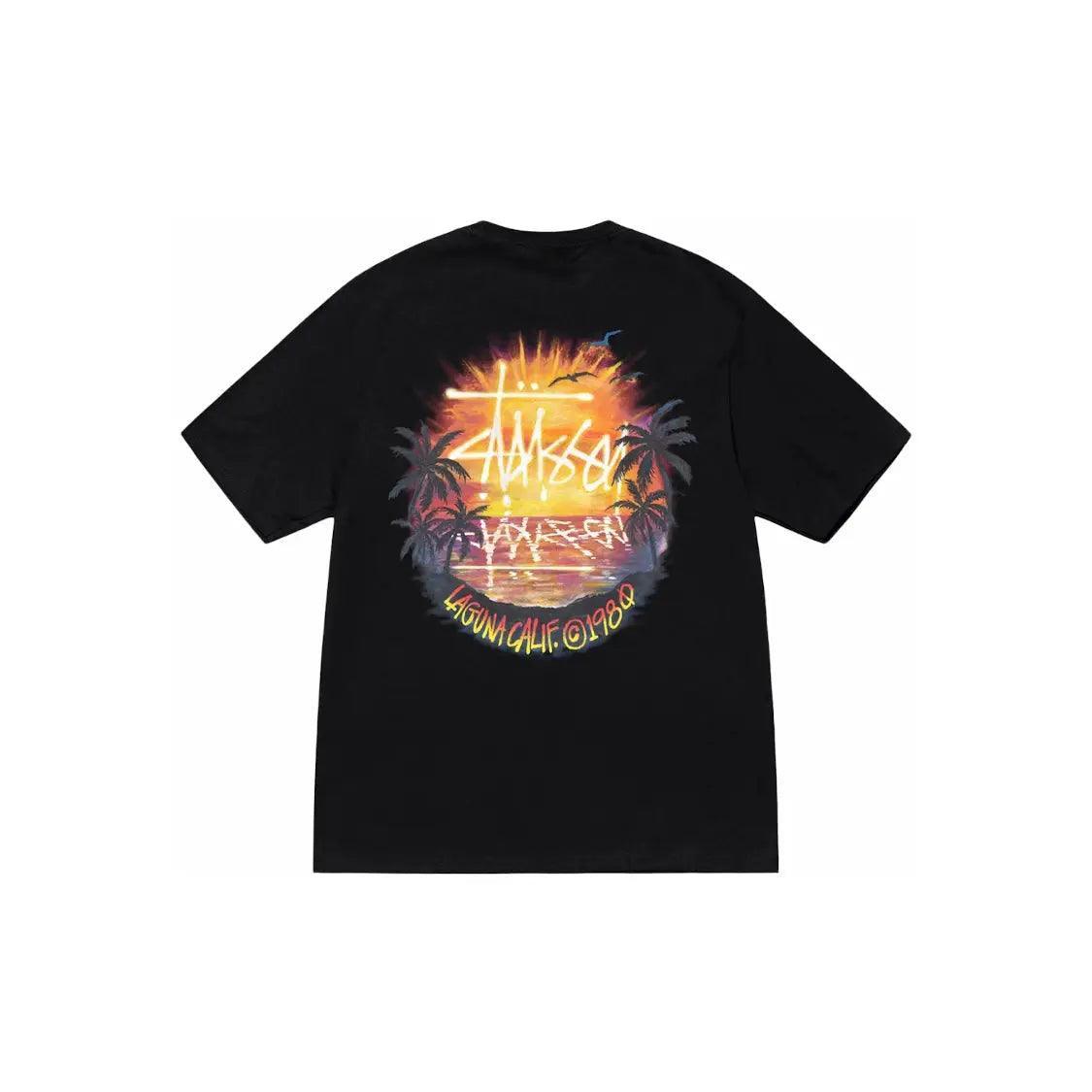 T-shirt Sunset Tee coloris noir - REIMÉ