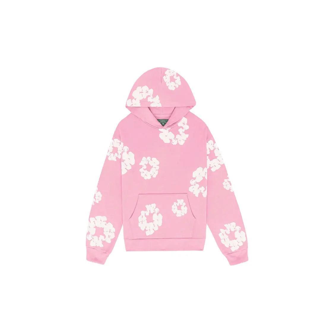 Hoodie à Capuche Tears Cotton coloris rose - REIMÉ
