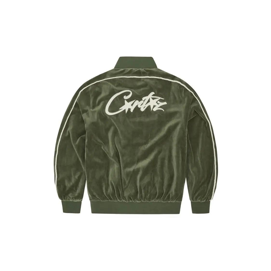 Veste Velours VVS Jacket coloris vert olive - REIMÉ
