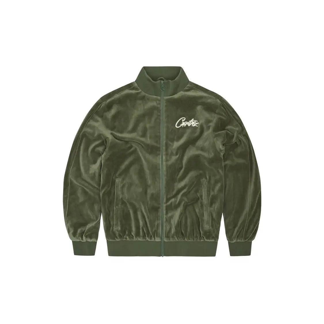 Veste Velours VVS Jacket coloris vert olive - REIMÉ