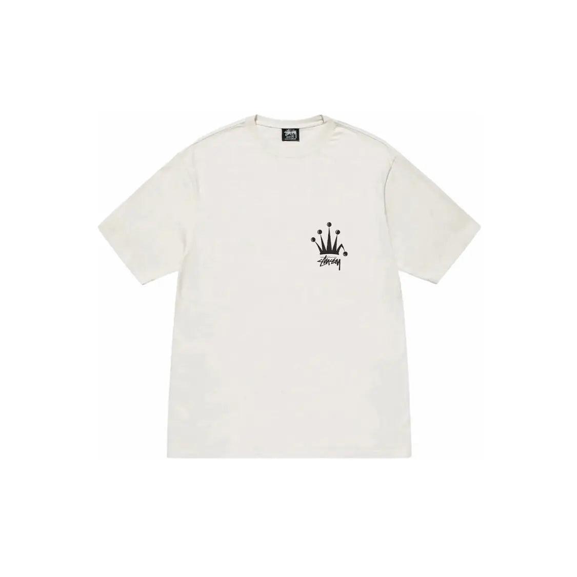 T-shirt Regal Crown Pigment Dyed coloris blanc naturel - REIMÉ