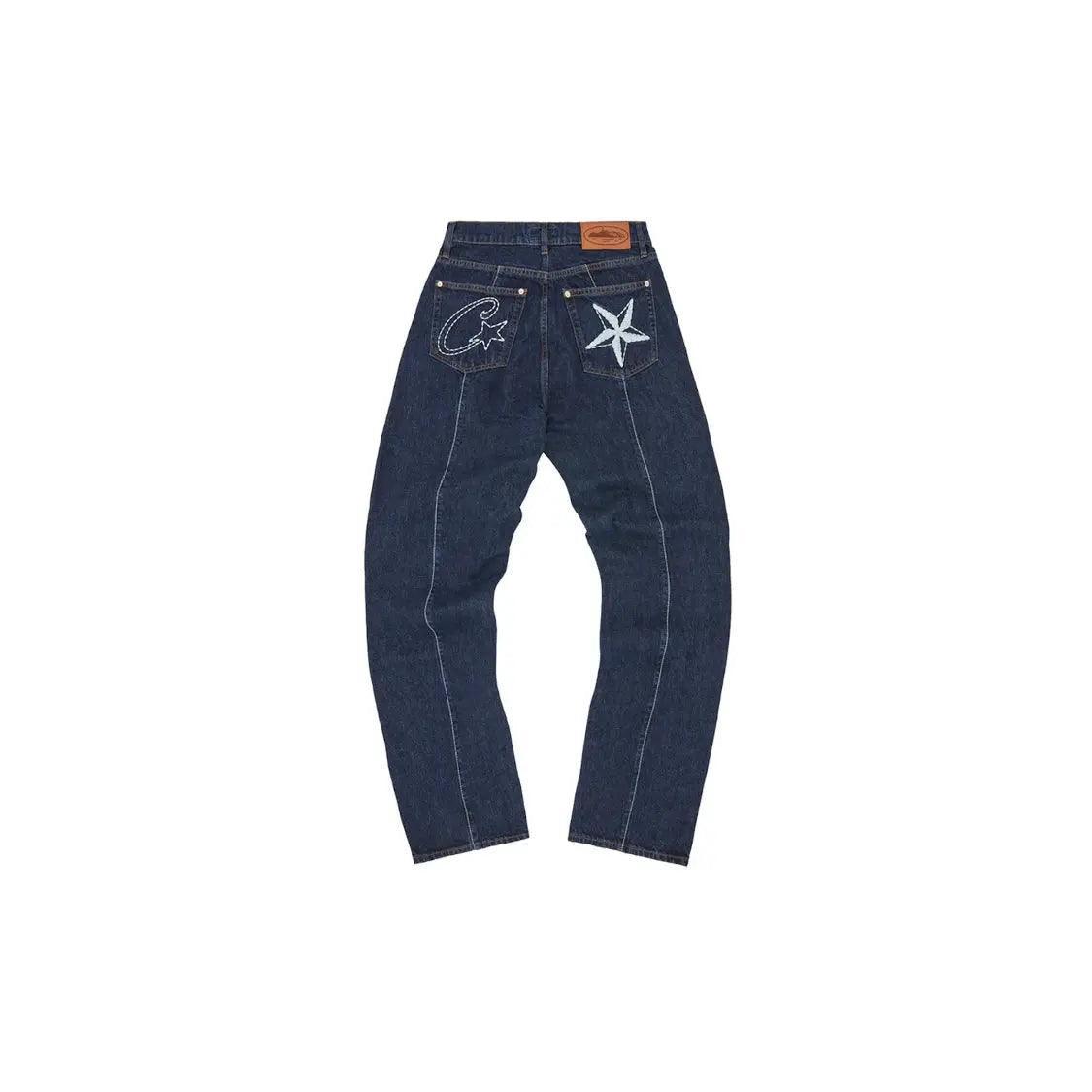 Jean CRTZ Stitch-Down bleu marine - REIMÉ