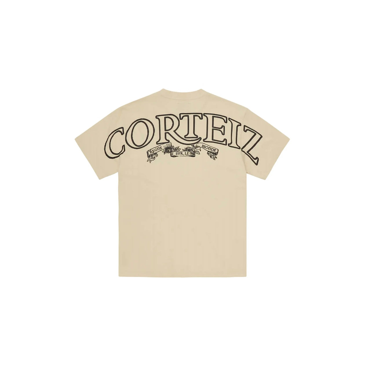 T-shirt CRTZ Royale Heavyweight Tee coloris Crème