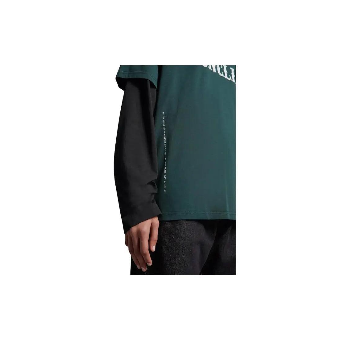 T-shirt en coton épais vert forêt (S) - REIMÉ