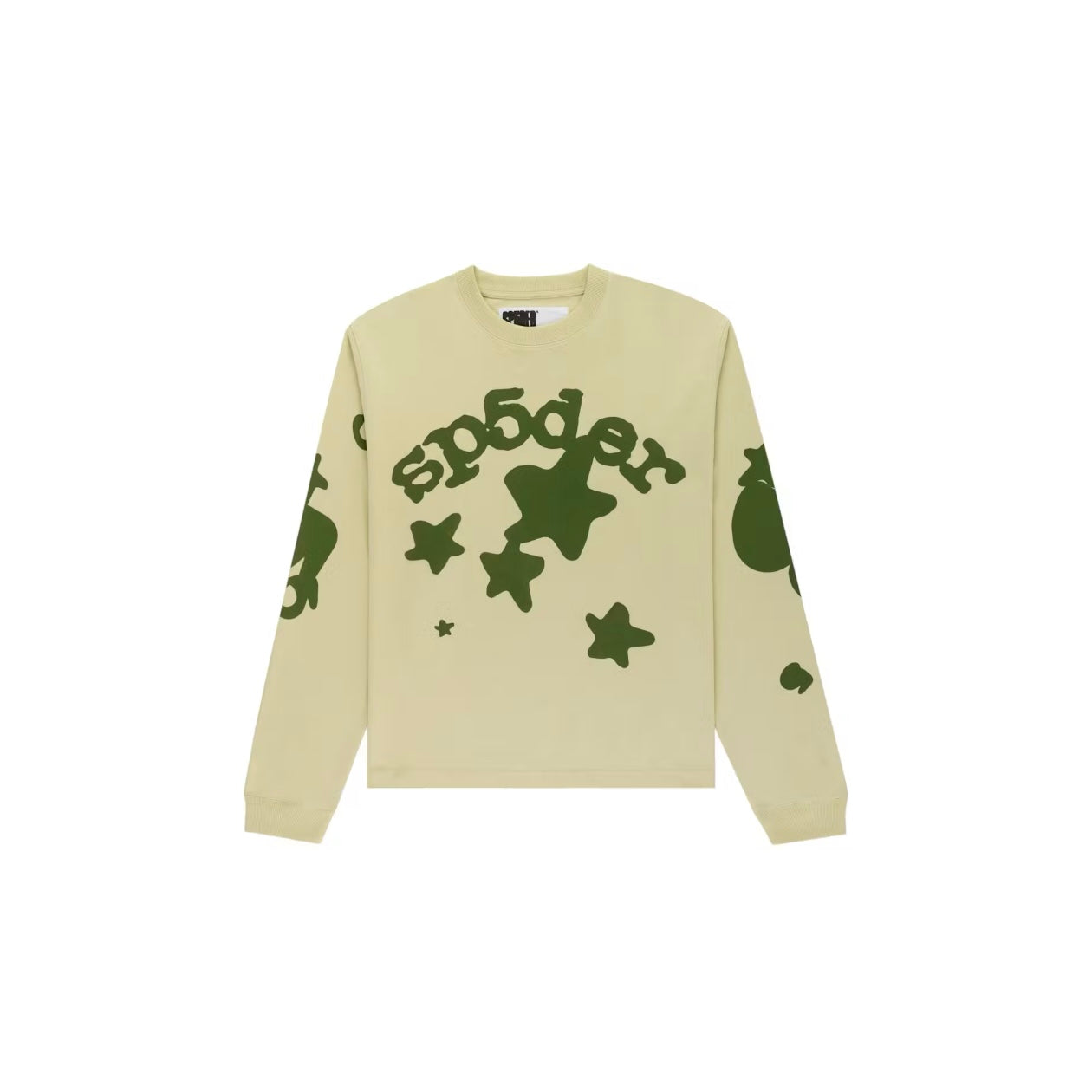 Longsleeve Spider Beluga coloris Tan
