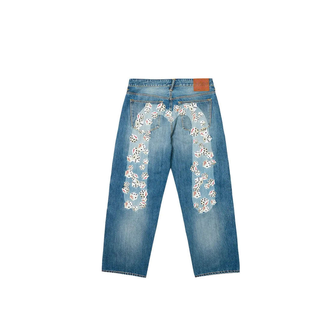 Jean Dice en Denim délavé Bleu - REIMÉ