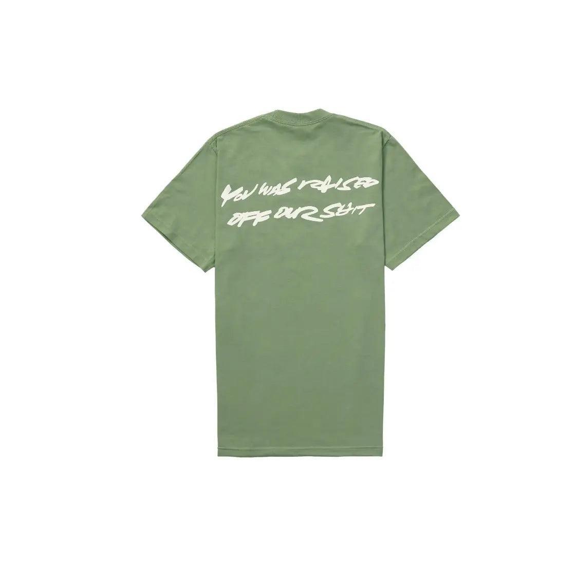 T-shirt Futura Box Logo Tee coloris vert Moss - REIMÉ