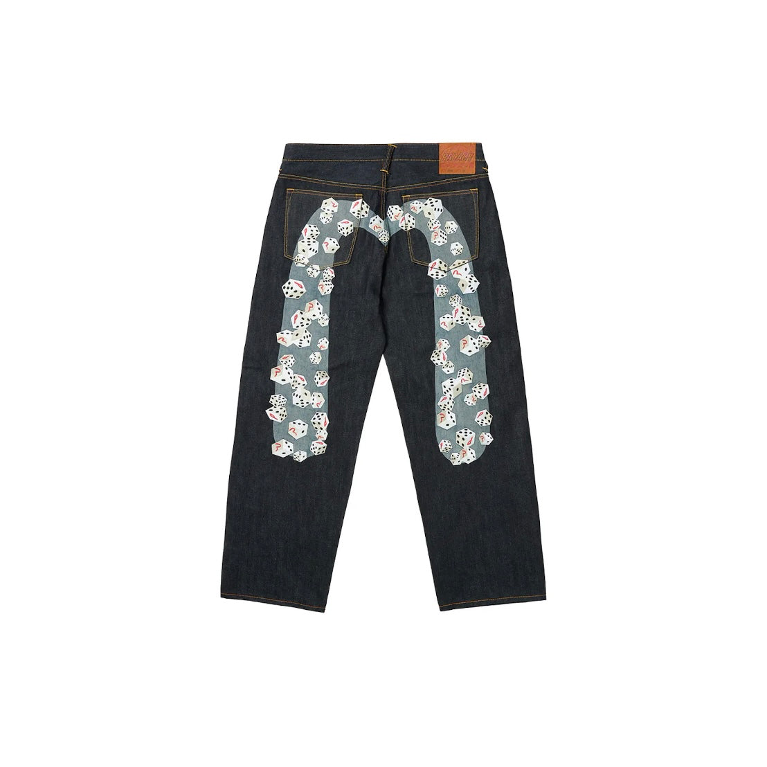 Palace x Evisu Jean Dice Denim Brut - REIMÉ
