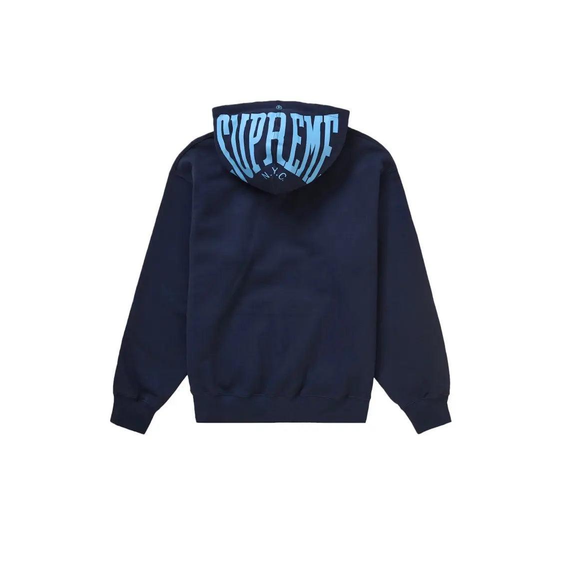 Sweatshirt à Capuche Warm Up SS24 coloris bleu marine - REIMÉ