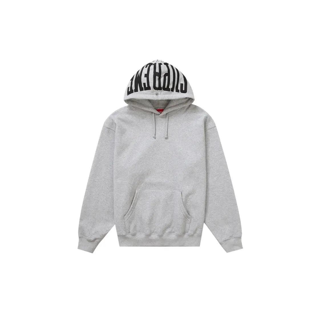 Sweat-shirt à Capuche Warm Up SS24 coloris Gris chiné - REIMÉ