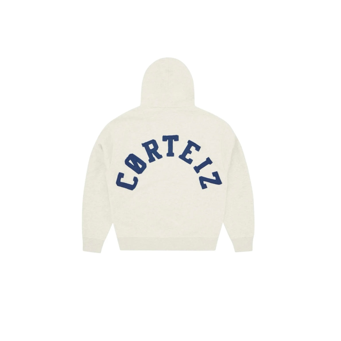 Veste Zippé Crtz Colly Arch Hoodie Chiné coloris Crème