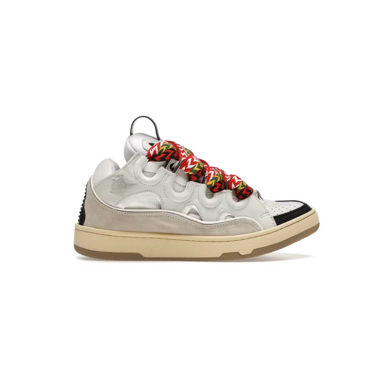 Sneakers Curb Cuir Blanc ivoire