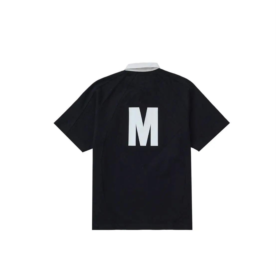 T-shirt S/S Rugby coloris noir - REIMÉ