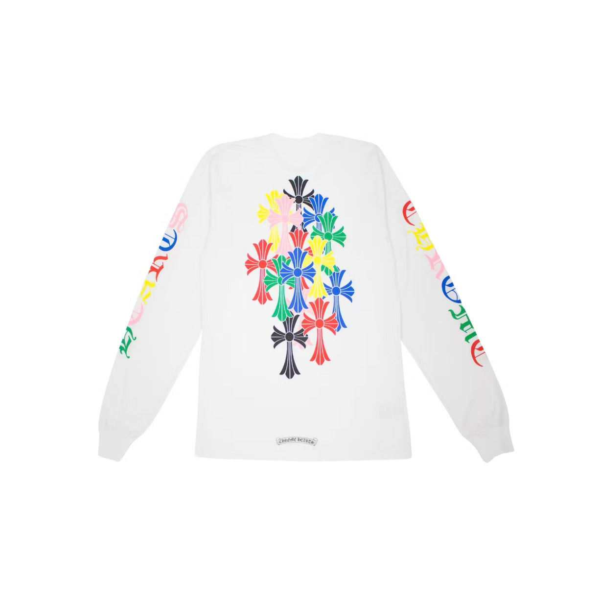 T-shirt manches longues CH Multi Color Cross Cemetery coloris Blanc