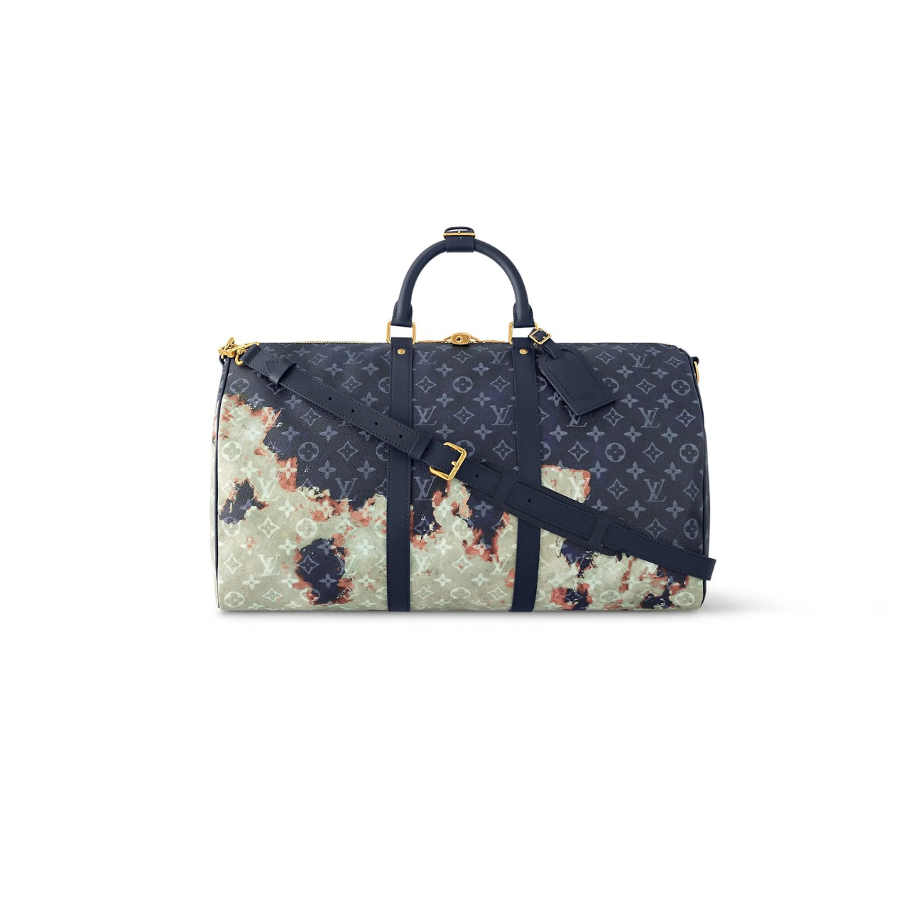 Sac Keepall Bandoulière 50 Monogramme motif Bleach - REIMÉ