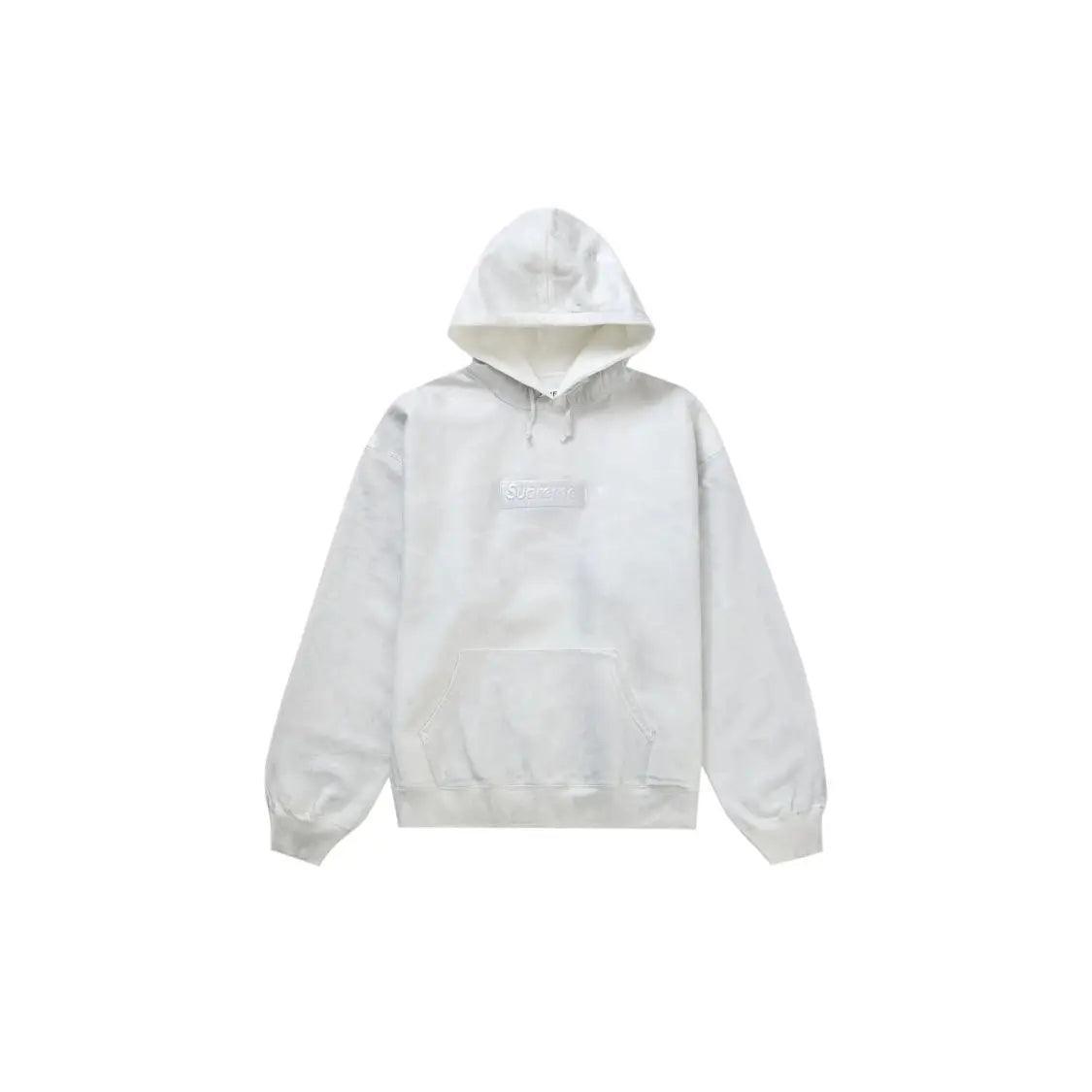 Sweat à Capuche Foil Box Logo Hooded coloris Blanc - REIMÉ
