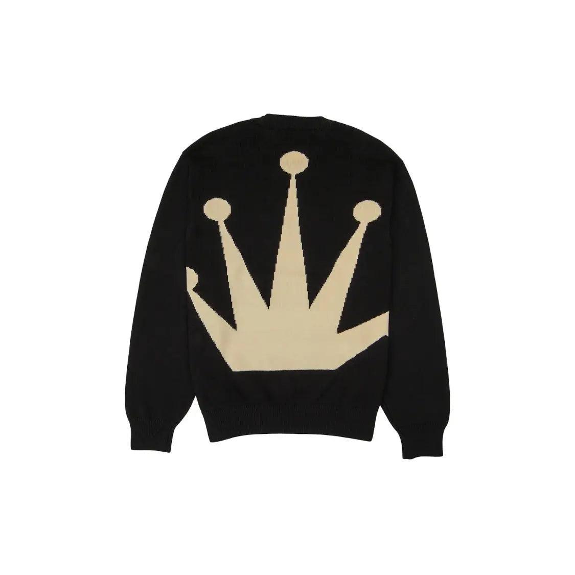 Pull Crown Knit Sweater coloris Noir - REIMÉ