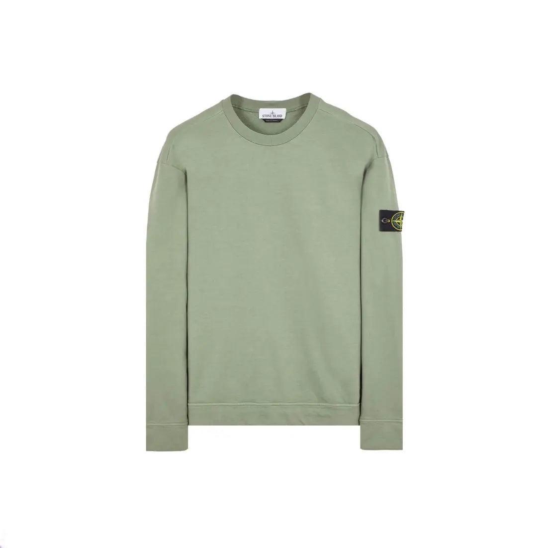 Sweat-shirt à col rond 63750 coloris vert sauge - REIMÉ