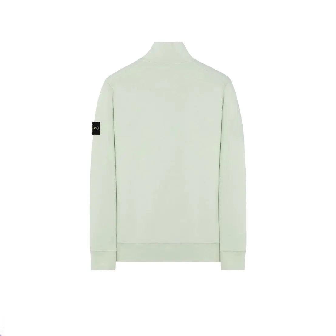 Sweat-shirt demi-zippé en coton 61951 coloris pastel - REIMÉ