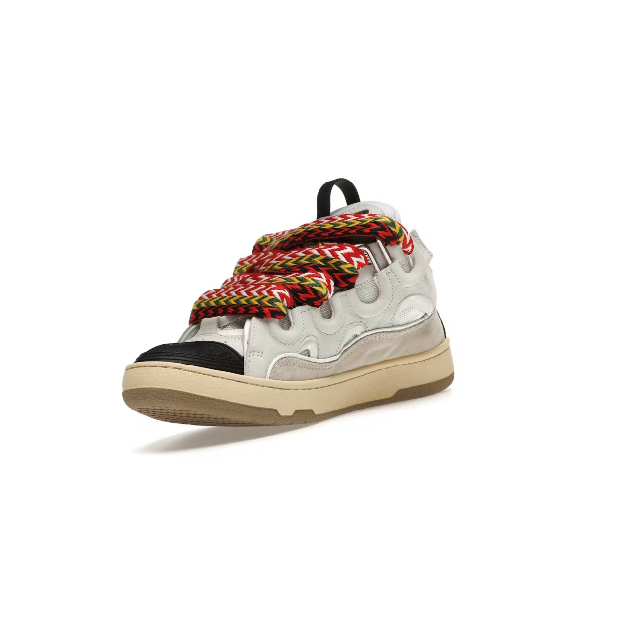Sneakers Curb Cuir Blanc ivoire