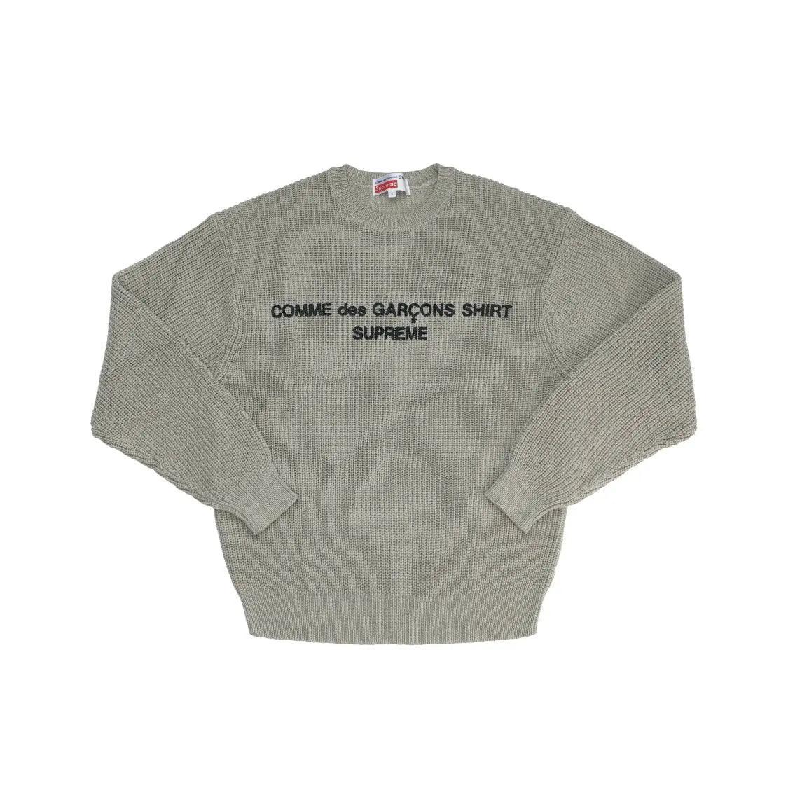 Pull Sweater CDG maillé coloris stan - REIMÉ