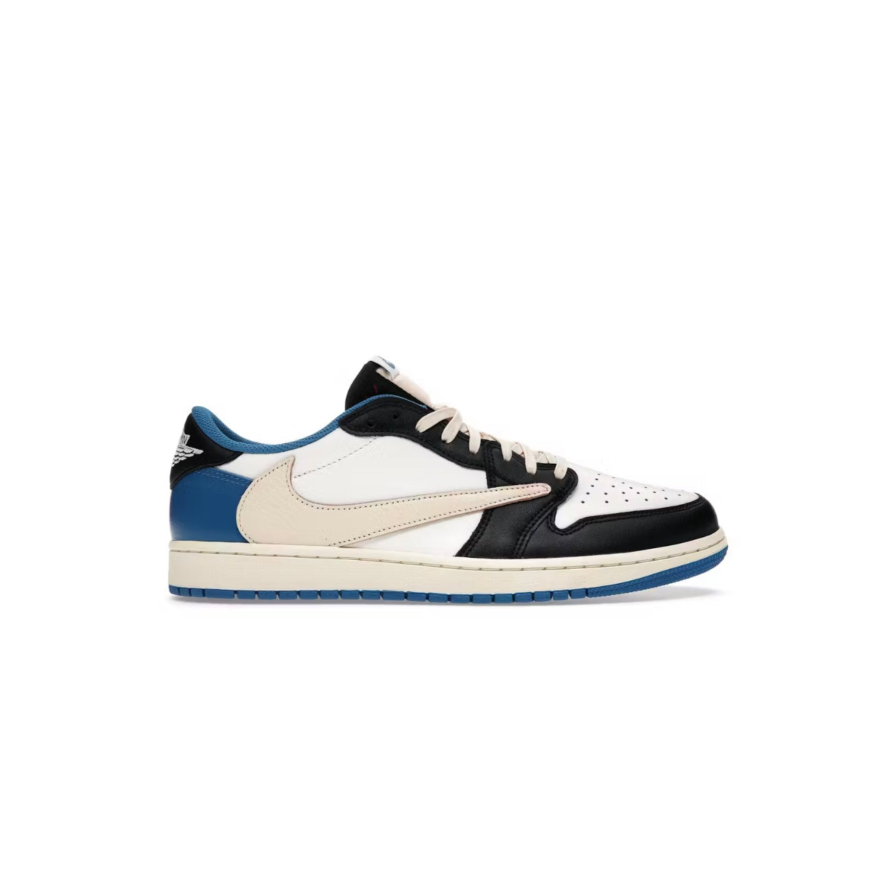 AJ1 Low x Travis Scott Fragment Bleu