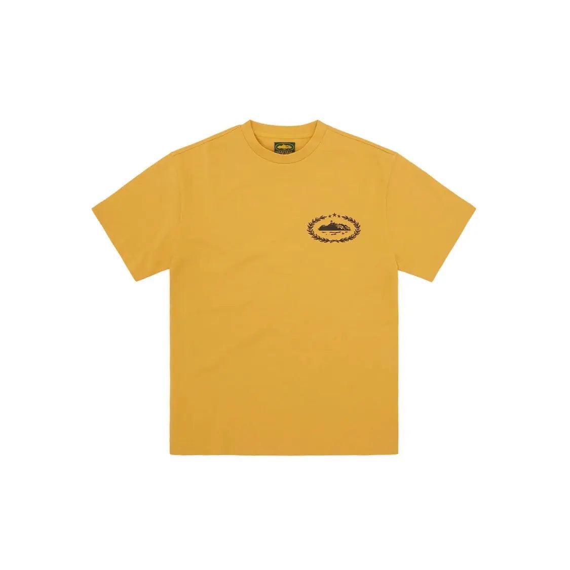 T-shirt Royale Heavyweight coloris moutarde - REIMÉ
