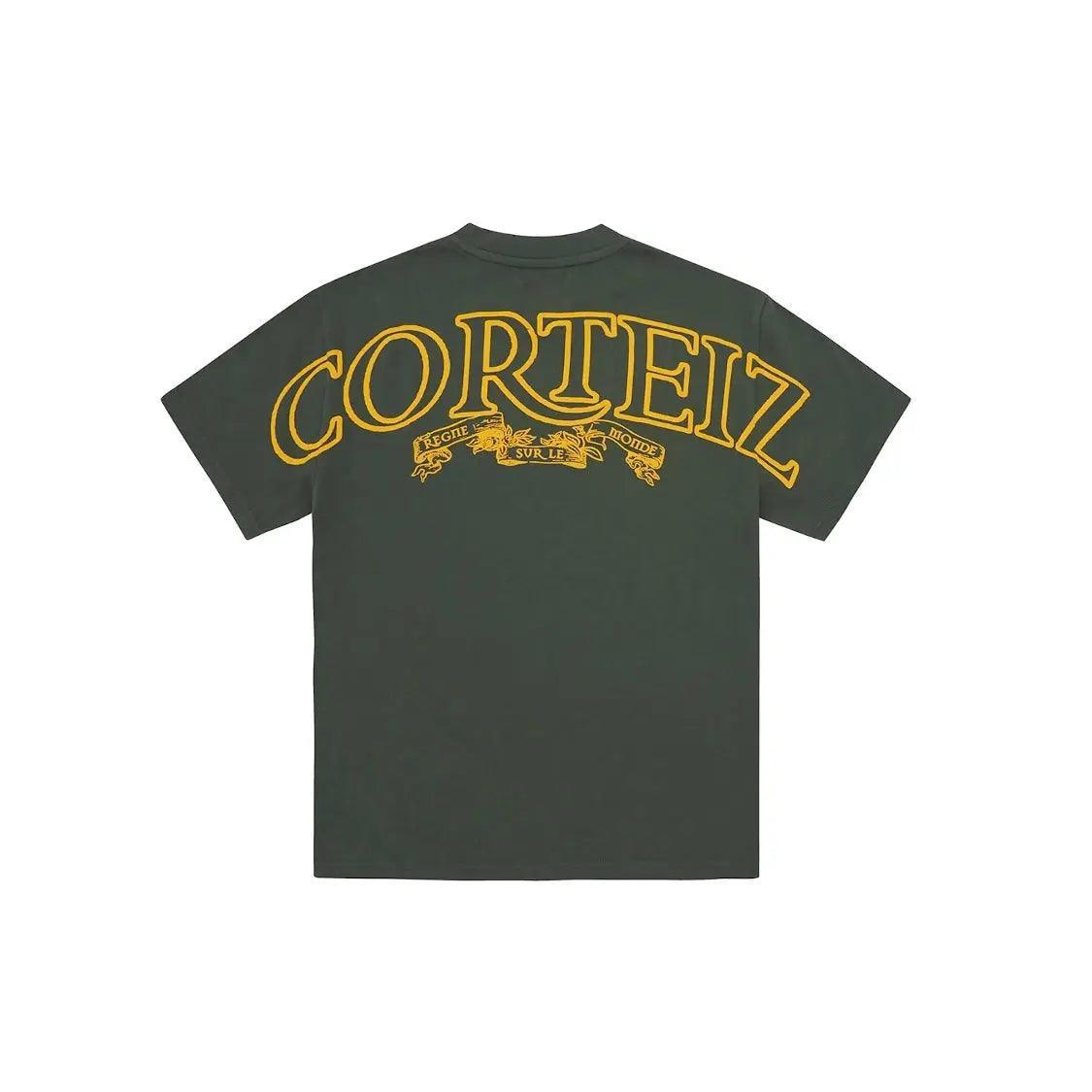 T-shirt Royale Crtz Heavyweight Tee coloris Jaune/Vert - REIMÉ